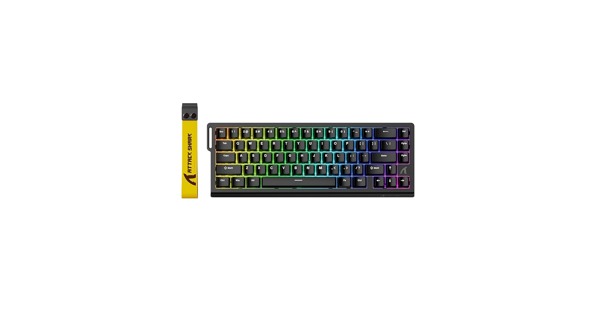 【新品未使用】ATTACK SHARK X68 HE RGBラピッドトリガー Amazon | ATTACK SHARKxMAMBASNAKE X68 HEゲーミングキーボード